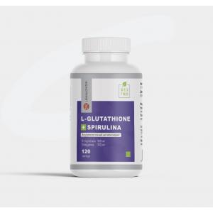 L-Глутатион + Спирулина (120 кап)