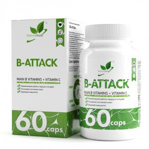 Витаминный комплекс B-Attack (60 кап)